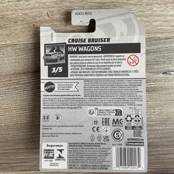 Hot Wheels Car Station Wagon Cruise Bruiser Gasser Hotwheels 2022 Stationwagon - Picture 3 of 5